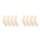8 Pcs Adjustable Wooden Sock Blockers For Knitting And Display 2