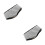 2Pcs Grey Plush Soundproof Sleep Ear Muffs Adjustable for Adults 3