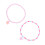 4St Kettingen Kids, Roze Choker Sieraden 2