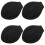 20Pcs Pads Black Polyester Soft Bulge Sponge Cups 6