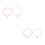 4St Kettingen Kids, Roze Choker Sieraden 5