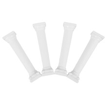 12St Romeinse Taartpilaar PP Witte Cake Stand Decoratie