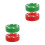 4Pcs Assorted Color PP Roller Hockey Pucks for Training and Game Use 6