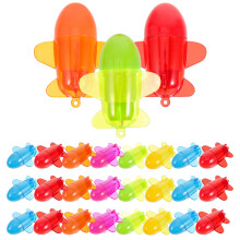 60 stuks mini balpen klikmodel vliegtuigdesign voor studenten