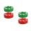 4Pcs Assorted Color PP Roller Hockey Pucks for Training and Game Use 8