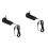 2St Draagbare Zwarte Plastic Opbergcontainer Realistische Oplader 5
