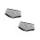 2Pcs Grey Plush Soundproof Sleep Ear Muffs Adjustable for Adults 5