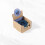 Myga Aura Quartz Crystal Geode - Sapphire Blue 5