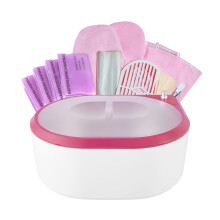 Paraffin Wax Machine for Hands and Feet, Fast Melting Spa Kit with Adjustable Heat, Pink