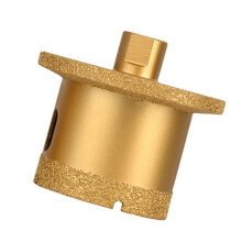(50mm, Gold) Diamond Hole Drill M10 Multifunction for Marble Porcelain Bathroom Tiles 40mm