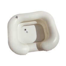(60cmx53cmx21cm,White)Inflatable Shampoo Basin Portable Hair Wash Tub for Limit Mobility Bedridden black