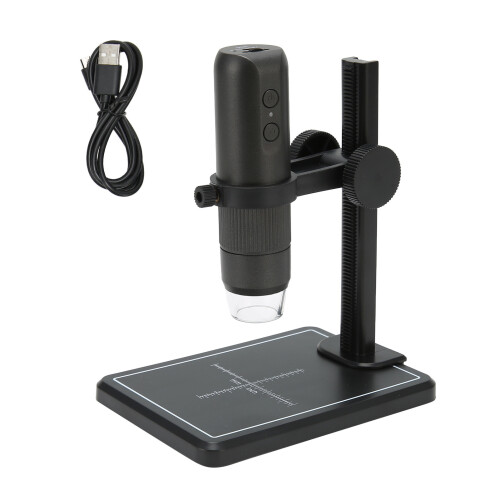 Portable WiFi USB Digital Microscope 50X-1000X with 8 LEDs for iPhone & Android 2