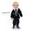 Miniature Boy Doll 1:12 Scale Ceramic Cloth Movable Joints Toy 6