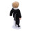 Miniature Boy Doll 1:12 Scale Ceramic Cloth Movable Joints Toy 9