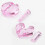 2pcs Professional Nail Art Stencil Templates Metal Frame Mold for Quick Pattern Alignment 1