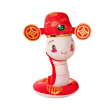 (40cm,Red)Snake Stuffed Animal Cute Snake Baby Doll for Living Room Table Holiday 22cm with lanyard