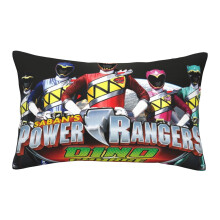 Power Rangers Zippered Velvet Pillowcases, Super Soft And Cozy Luxury Fuzzy Pillow Cases With Zipper