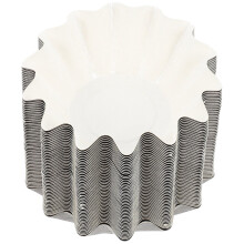 100 Pcs Wax Paper Cups Scented Liners Electric Warmers Warming Tray Pet Coated