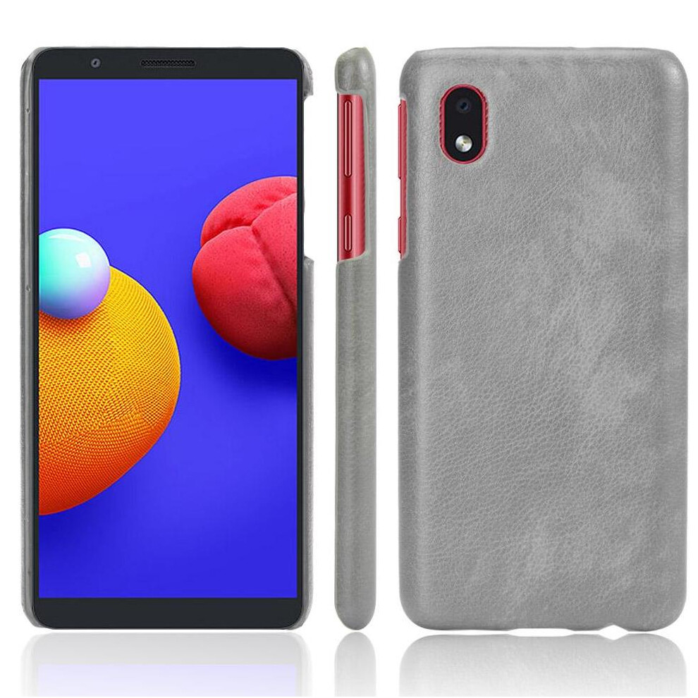 Retro Case For Compatible With Samsung Galaxy A01 Core/M01 Core Retro Lychee Pattern Protective Cover Compatibility Anti Scratch 9482828892622