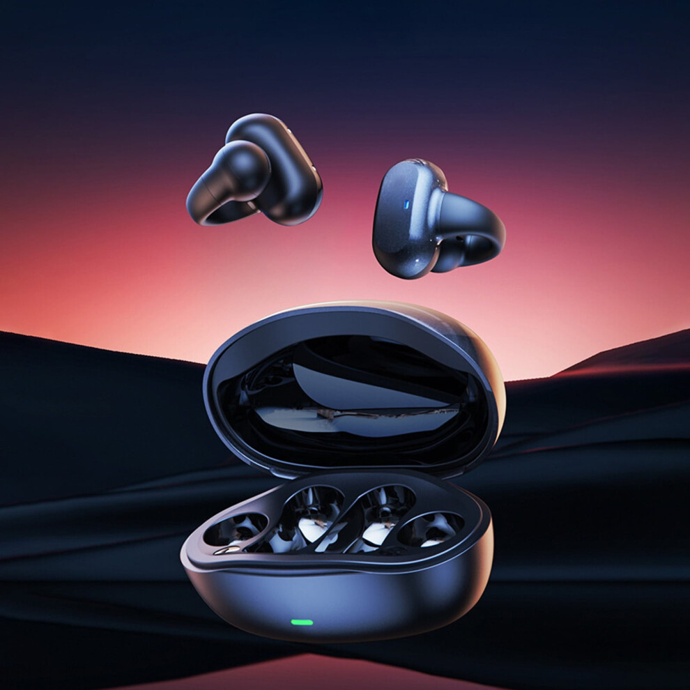 Wireless Earbuds Bluetooth 5.3 Open Ear Headphones, Skeleton Conduction, Waterproof, For Running, Sports, Cycling, Driving 9482828892264