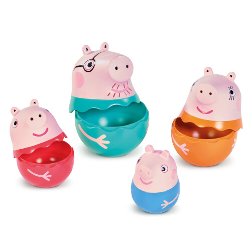 Παιχνίδια Μπάνιου Toomies Peppa Pig Sesting Family με την Peppa, τη Μαμά Γουρουνάκι, τον Μπαμπά 2