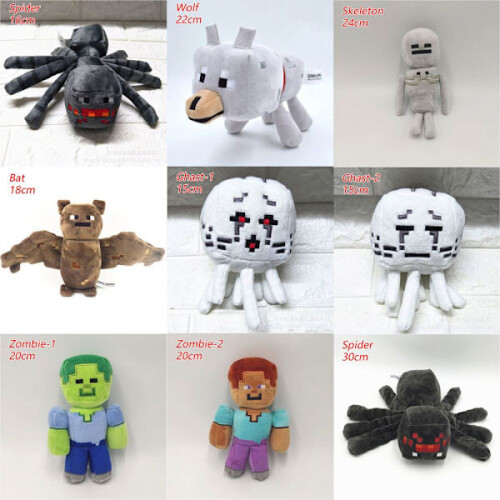 Minecraft hračky Herní panenka SPIDER-16CM SPIDER-16CM 1