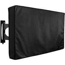 Outdoor TV Cover 50" - 52" - with Bottom Cover - The Weatherproof and Dust-Proof Material with Free rofiber .