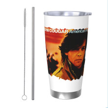 American Fool 20oz Tumbler, nerezový vakuově izolovaný cestovní hrnek na kávu, cestovní hrnek na kávu s víkem, termohrnek pro venkovní