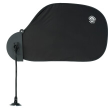 Pare-soleil pour ordinateur portable, idéal pour travailler en extérieur, visière anti-reflets avec ventouse, pare-soleil de bureau ajustable et