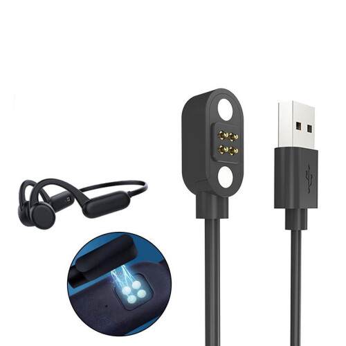 Καλώδιο φορτιστή συμβατό με ακουστικά Bluetooth YUANS X18Pro X8X7, μαγνητικό καλώδιο 1