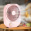 Mini ventilador de mesa portátil e silencioso Ozmmyan Creative Mini Fan de 6 polegadas com USB para quarto. Ofertas imperdíveis. 1