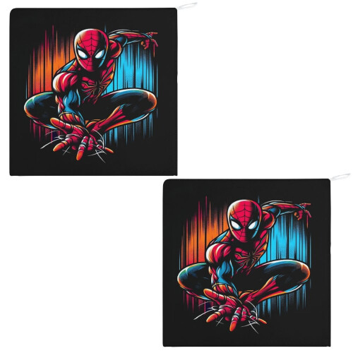 Χειροπετσέτες Spider-Man για το μπάνιο, Βαμβακερές πετσέτες προσώπου απαλές 2