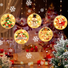 Offres du Cyber Monday 2024 : Guirlandes lumineuses LED Viflosae, guirlandes de Noël suspendues, rideau lumineux coloré, décoration de chambre