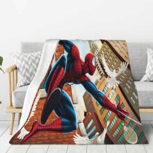 Couverture polaire Spider-Man ultra douce et confortable, idéale pour la literie enfant - 152 x 127 cm