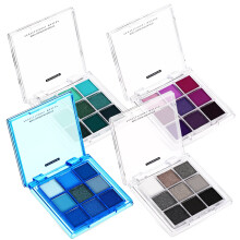 20Pièces Palette Fards À Paupières Colorés Design Portable Et