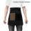 Grembiule nero unisex corto, universale per uomo e donna 1