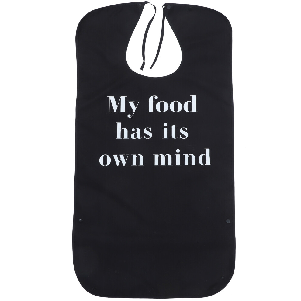 Wear-resistant Adult Bib Delicate Dinner Bib Reusable Elderly Bib Eating Supply