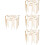4 Pieces Micro Landscape Rake Small For Gardening Decorative Rakes 6