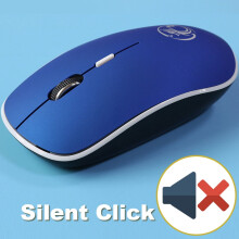 iMice Draadloze Muis Stille Computermuis 1600 DPI Ergonomische Muis Geluidsarme USB PC-muis Stille Draadloze Muis voor Laptop