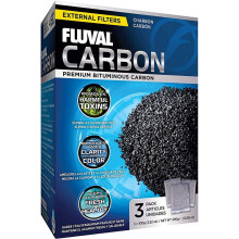 Fluval Kohlebeutel für Fluval Aquarienfilter, 3 Stück
