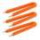 Fuse Grabber Car Automobile Fuse Clip Tool Orange 3pcs 11