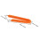 Fuse Grabber Car Automobile Fuse Clip Tool Orange 3pcs 2