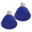 4Pcs Blue Rubber Toe Stops for Roller Skates Adjustable Brake Plugs 2