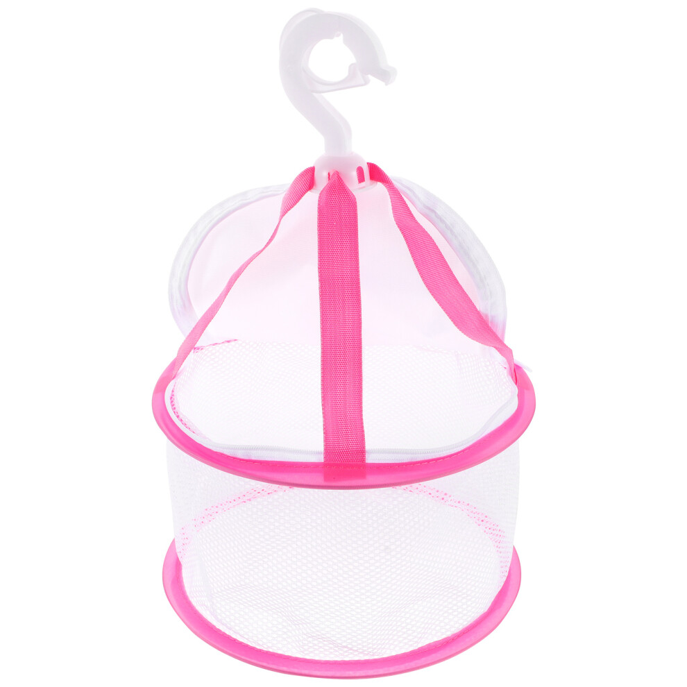 Totority 3 Count Powder Puff Hanging Drying Net Makeup Brushes Rack Tool Pad