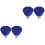 4Pcs Blue Rubber Toe Stops for Roller Skates Adjustable Brake Plugs 5