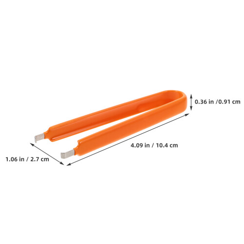 Fuse Grabber Car Automobile Fuse Clip Tool Orange 3pcs 2