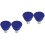 4Pcs Blue Rubber Toe Stops for Roller Skates Adjustable Brake Plugs 6