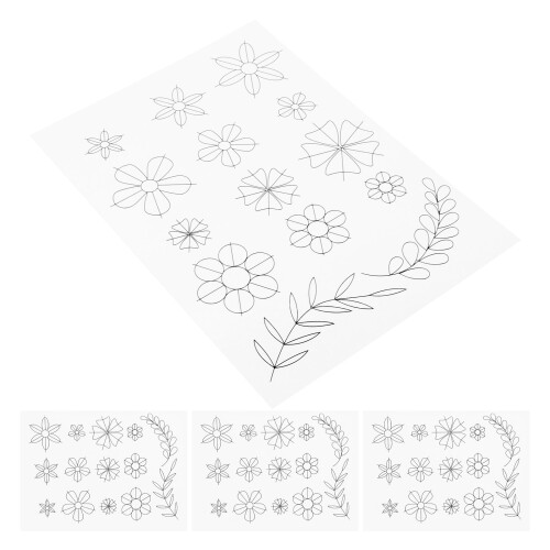 12Pcs Durable Wood Quilling Positioning Tools for Paper Crafting 1