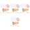 Push Pins Bois Multi-Usages Pour Et Maison 5