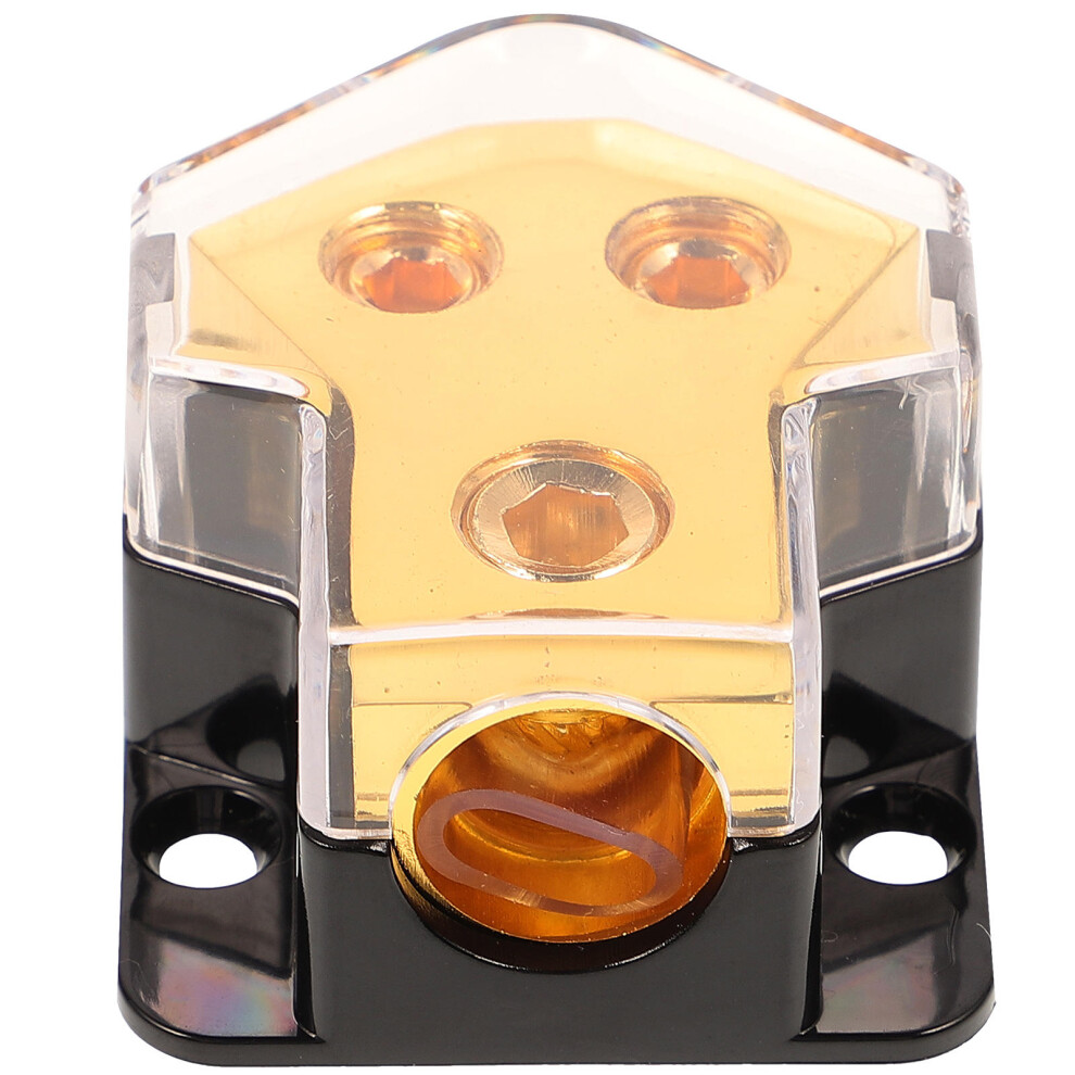 2Pcs Power Distribution Block Car Audio 12V Zinc Alloy Multi-Color 3623318237837